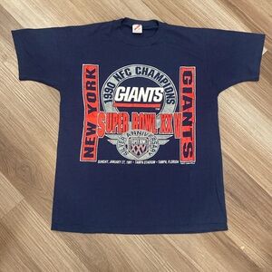 Vintage 1990 Giants Super Bowl XXV tee. Men’s Large.